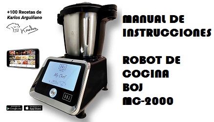 Manual de Instrucciones del Robot de Cocina Boj MC-2000