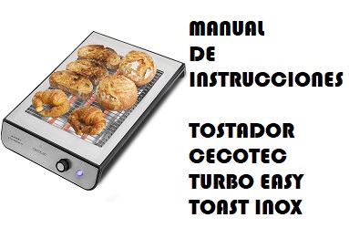CECOTEC TURBO EASY TOAST Manual En Pdf 2026 Tostador CECOTEC TURBO EASY TOAST Manual En Pdf 2026 Tostador