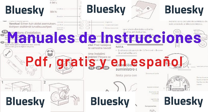 manual de instrucciones bluesky