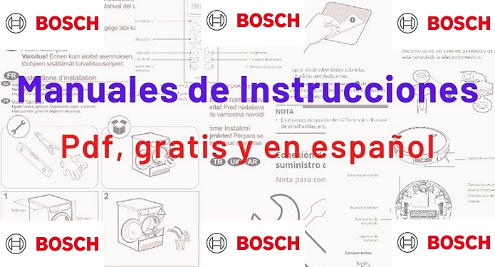 manual de instrucciones bosch