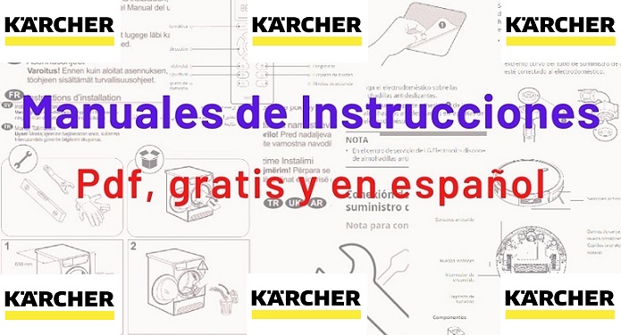 manuales de instrucciones karcher