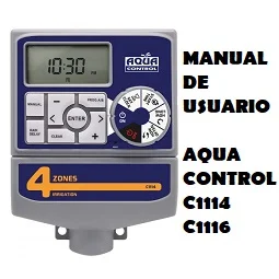 Manual de Instrucciones del Programador Aqua Control C1114 o C1116