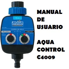 Manual de Instrucciones del Programador Aqua Control c4009