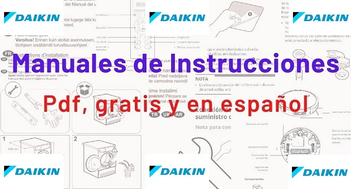 manuales de instrucciones daikin